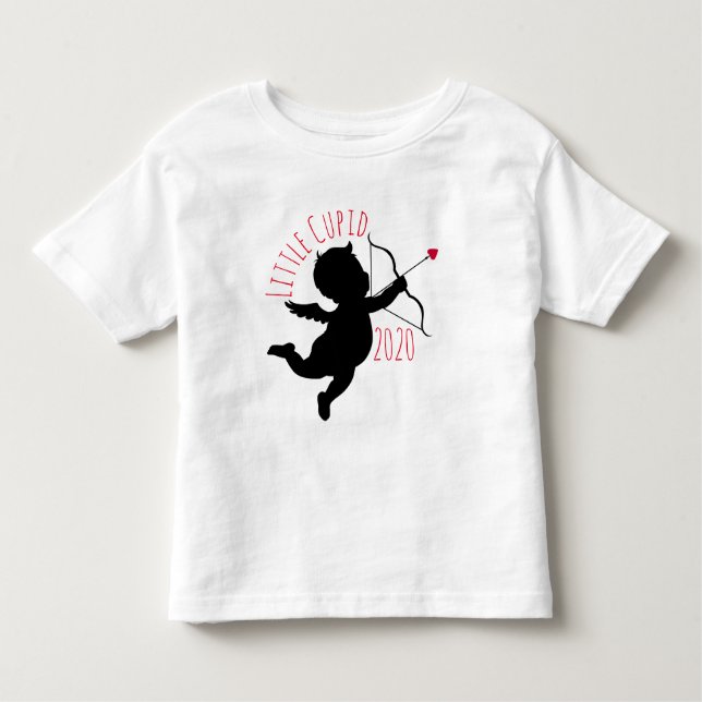 Camiseta Infantil Pequeno Cupido Datado (Frente)