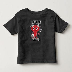 Camiseta Infantil Pequeno Diabo - Toddler Fine Jersey T-Shirt