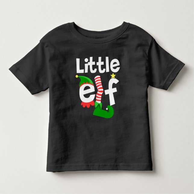 Camiseta Infantil Pequeno Elfo (Frente)