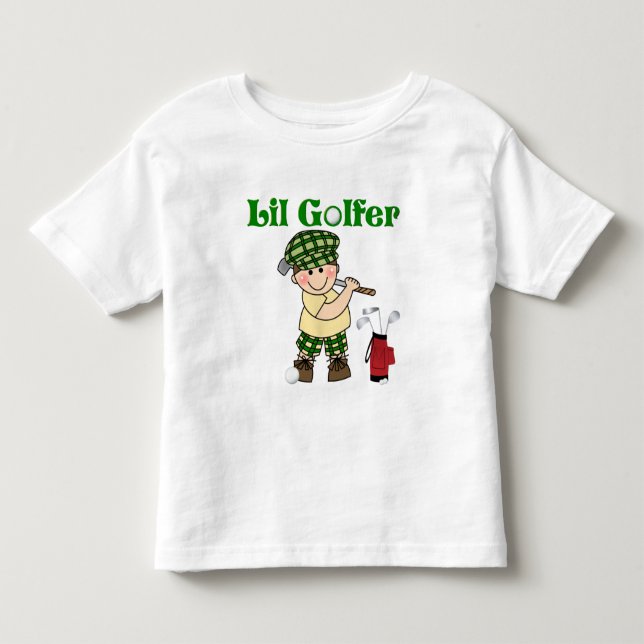 Camiseta Infantil Pequeno Golfer (Frente)