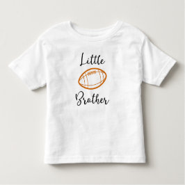Camiseta Infantil Pequeno Irmão ~ Irmão Design Futebol