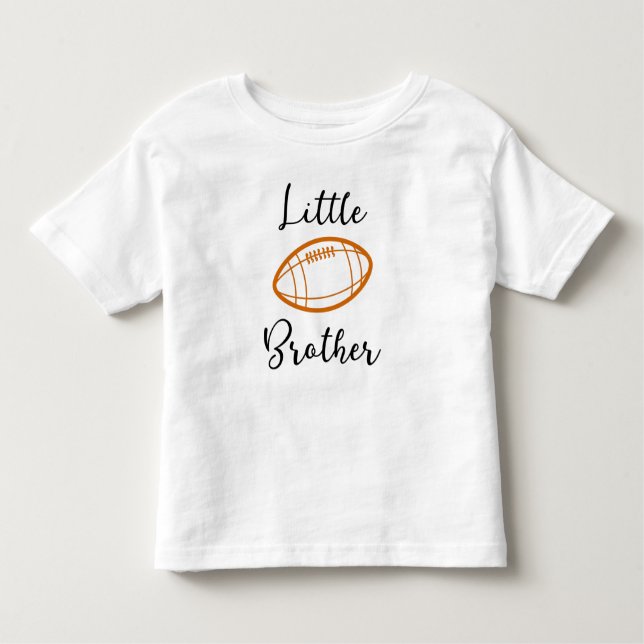 Camiseta Infantil Pequeno Irmão ~ Irmão Design Futebol (Frente)