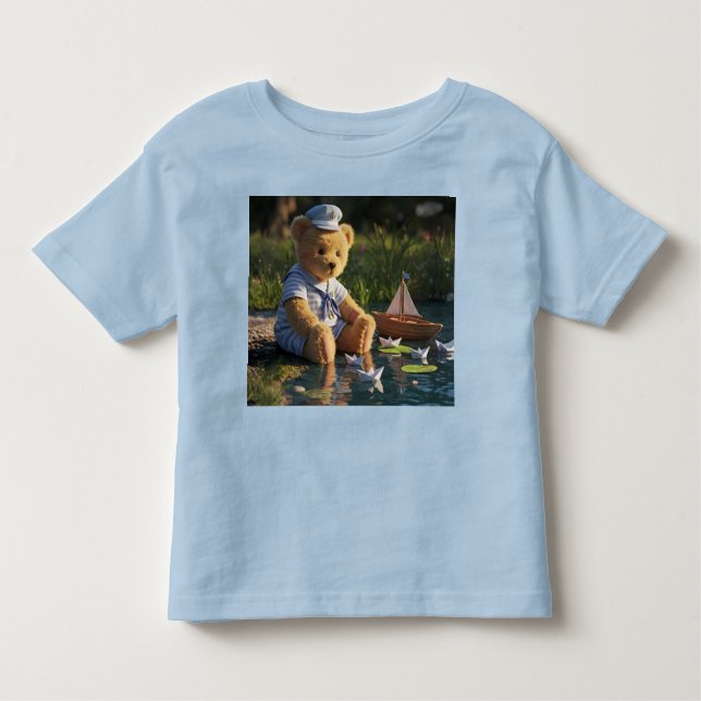 Camiseta Infantil Pequeno Marinheiro (Frente)