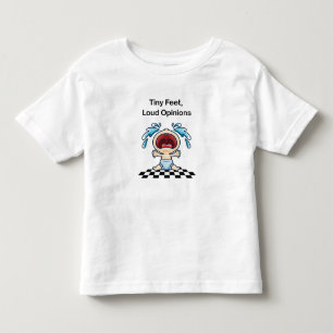 Camiseta Infantil Pequeno mas alto