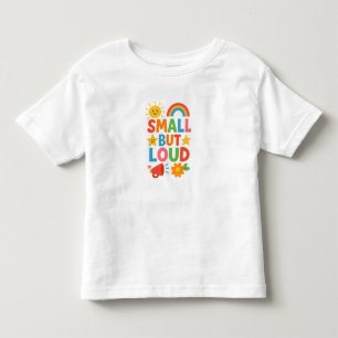 Camiseta Infantil Pequeno, mas alto