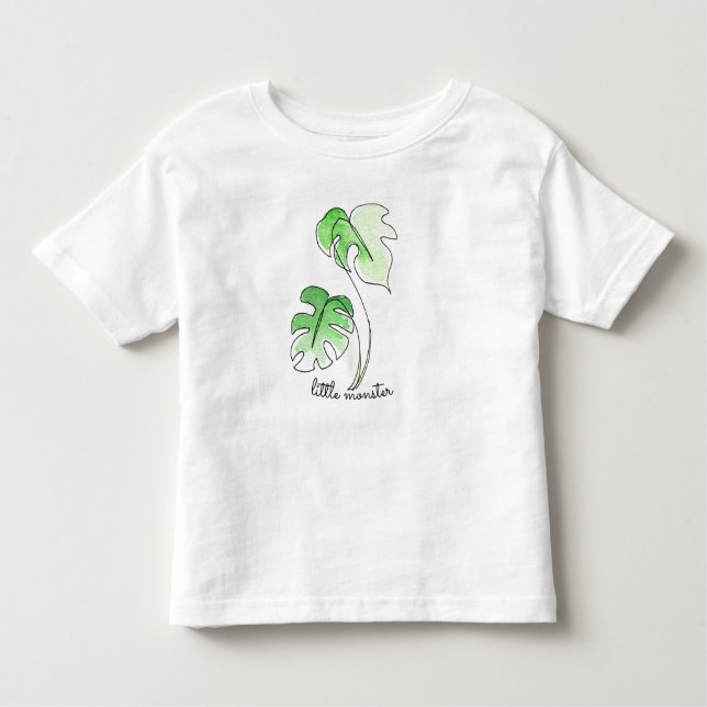 Camiseta Infantil pequeno monstro (Frente)