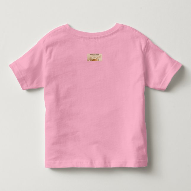🌞 Camiseta Infantil Pequeno Sol (Verso)