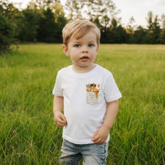 Camiseta Infantil Pequenos Polinizadores Personalizados Abelha Falsa