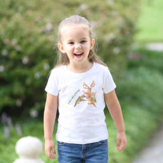 Camiseta Infantil Pequenos Polinizadores Personalizados Doce Néctar