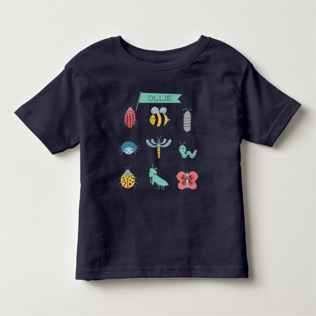Camiseta Infantil Pequenos Rastreadores - Personalizados (Frente)