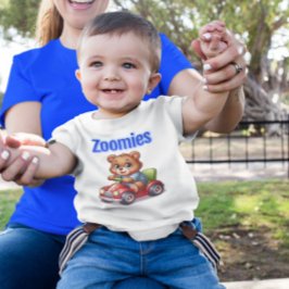 Camiseta Infantil Pequenos Zoomies 