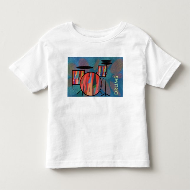 Camiseta Infantil Percussão (Frente)