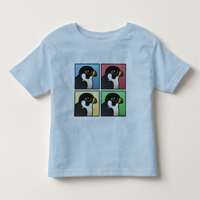 Camiseta Infantil Peregrino de quatro cores (Frente)