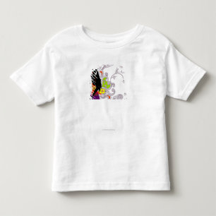 Camiseta Infantil Perfil lateral de uma mulher que se posiciona