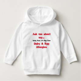 Camiseta Infantil Pergunte-me sobre minhas alergias da leiteria & do