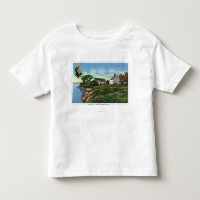 Camiseta Infantil Pérola da ilha de Orr (Frente)
