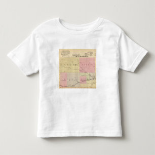 Camiseta Infantil Perseguição, Hayes, Dundy, e Hitchcock, Nebraska