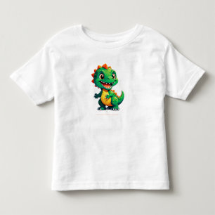 Camiseta Infantil Personagem de Dinossauro Bebê para Crianças