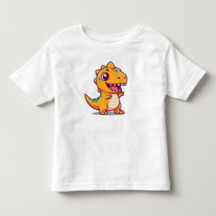 Camiseta Infantil Personagem de Dinossauro Bebê para Crianças
