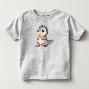 Camiseta Infantil Personagem de Dinossauro Bebê para Crianças