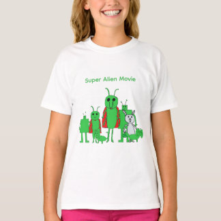 Camiseta Infantil Personagem Super Alien