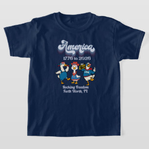 Camiseta Infantil Personalizada Balançando Liberda