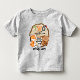 Camiseta Infantil Personalizado Dois segundos aniversários De Anima
