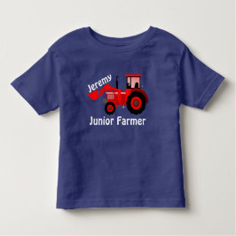 Camiseta Infantil Personalizado "Fazendeiro Júnior" e Trator de Carr