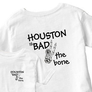 Camiseta Infantil Personalizado Ruim Até Os Ossos Halloween 2º Anive