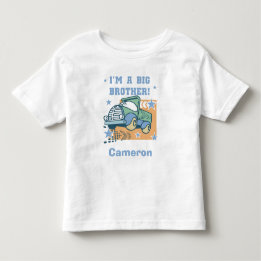 Camiseta Infantil Personalizado sou um Grande Irmão - Camisa-T-Camin