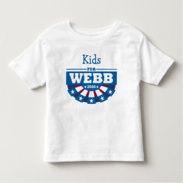 Camiseta Infantil Personalize seu grupo para o t-shirt de Jim Webb