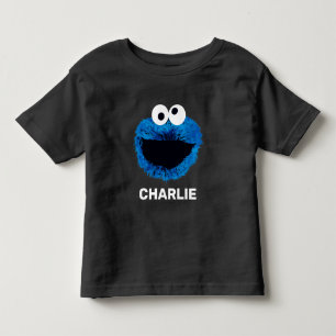 Camiseta Infantil Personalized Cookie Monster   Watercolor Trend