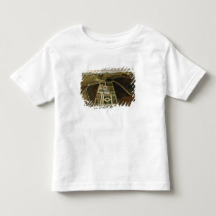 Camiseta Infantil Perspectiva sul do Hampton Court, Herefordshire,