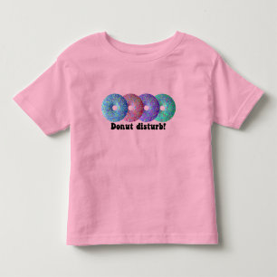 Camiseta Infantil Perturbação da rosquinha