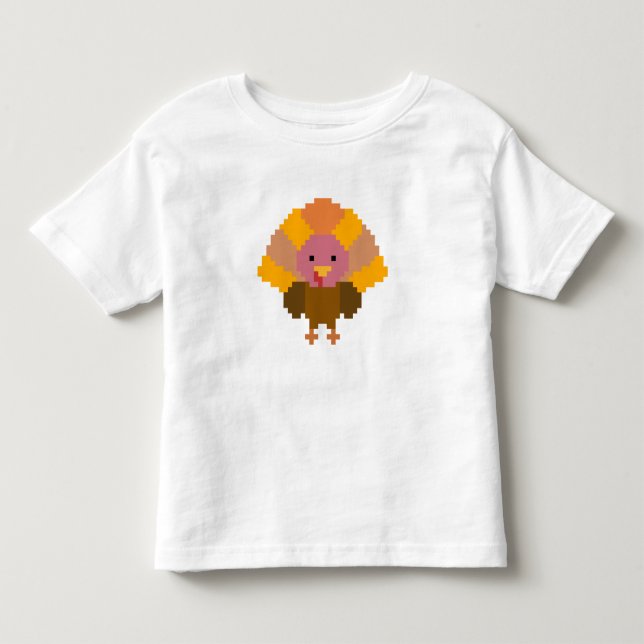 Camiseta Infantil Peru - Arte Pixel (Frente)