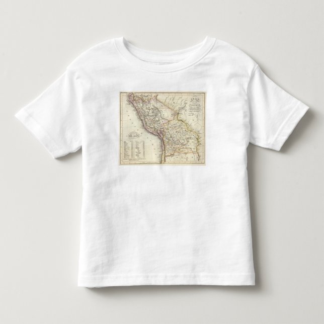 Camiseta Infantil Peru, Bolívia 2 (Frente)