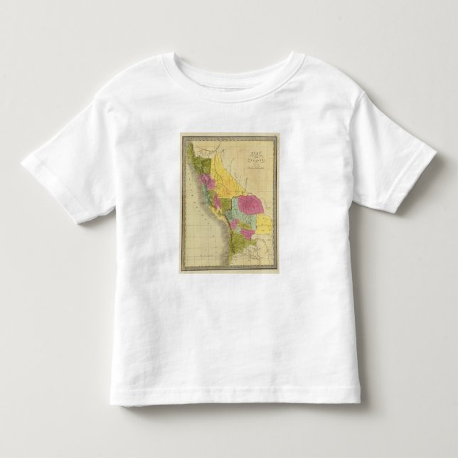 Camiseta Infantil Peru e Bolívia 2 (Frente)