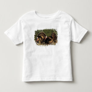 Camiseta Infantil Peru Selvagem, Meleagris gallopavo,machos