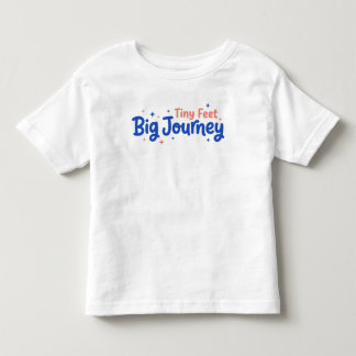 Camiseta Infantil Pés Pequenos Grande Jornada