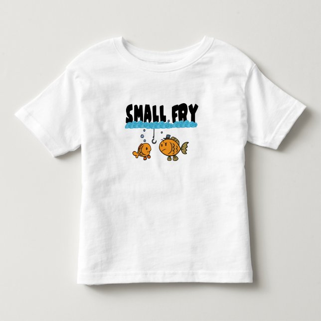 Camiseta Infantil Pesca de fritinho (Frente)
