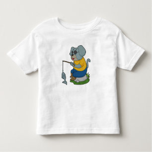 Camiseta Infantil Pesca do Cão - Escoamento do Peixe