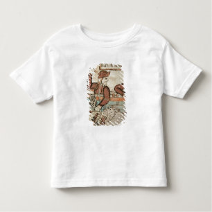 Camiseta Infantil Pesca do Thor para a serpente de Midgard