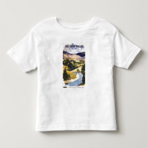 Camiseta Infantil Pescador no vale de Eden
