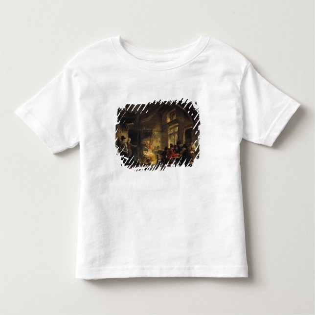 Camiseta Infantil Pescadores da ilha de Marken (Frente)