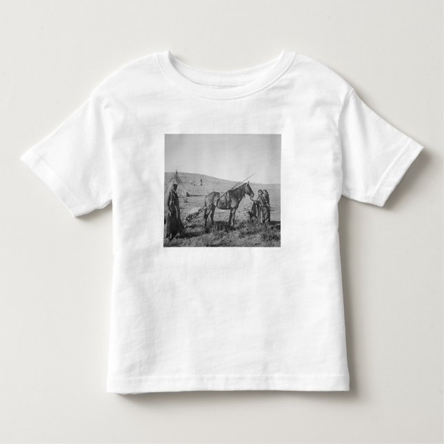 Camiseta Infantil Pessoas do Cree do nativo americano de Canadá (Frente)