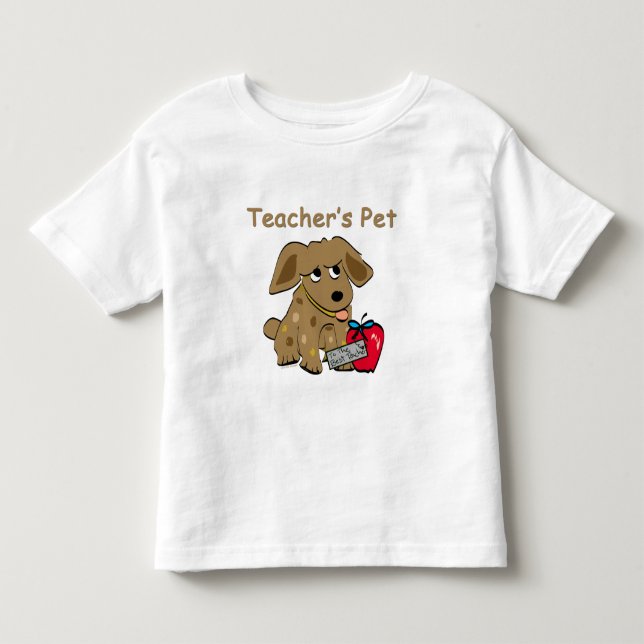 Camiseta Infantil Pet T-shirt do professor (Frente)
