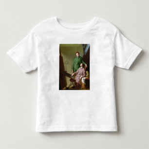 Camiseta Infantil Peter e James Romney, 1766 (óleo em canvas)