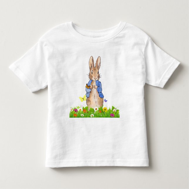 Camiseta Infantil Peter, o Coelho (Frente)
