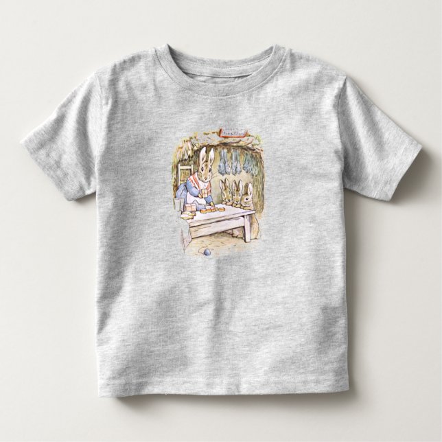 Camiseta Infantil Peter Rabbit e Benjamin Bunny Toddler T-shirt (Frente)