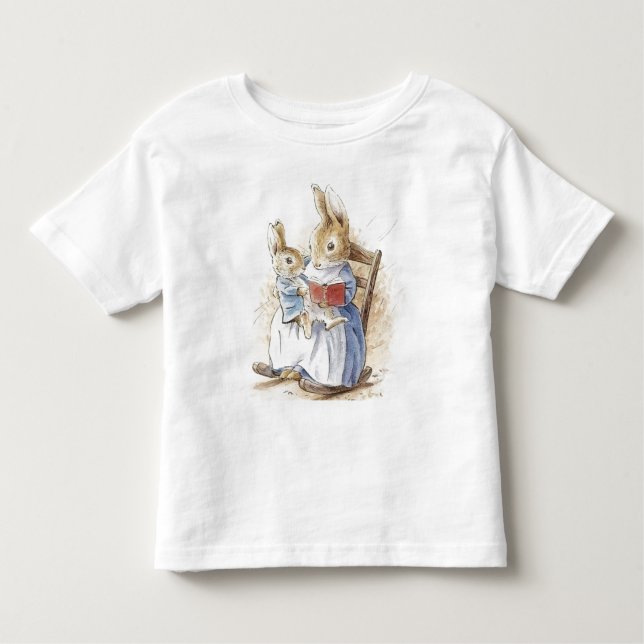 Camiseta Infantil Peter Rabbit (livro) (Frente)
